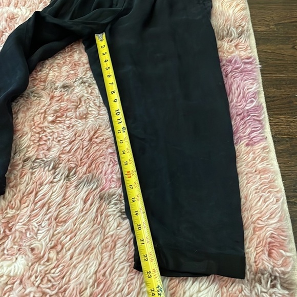 Yigal Azrouel Black Pleated Ankle Pant - Picture 14 of 14